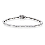 Diamantarmbånd i Hvitt Gull (585), 1.30ct TW/SI Diamanter