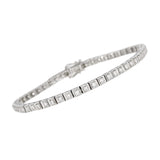 Tennisarmbånd i Hvitt Gull (585), 1.60ct TW/SI Diamanter