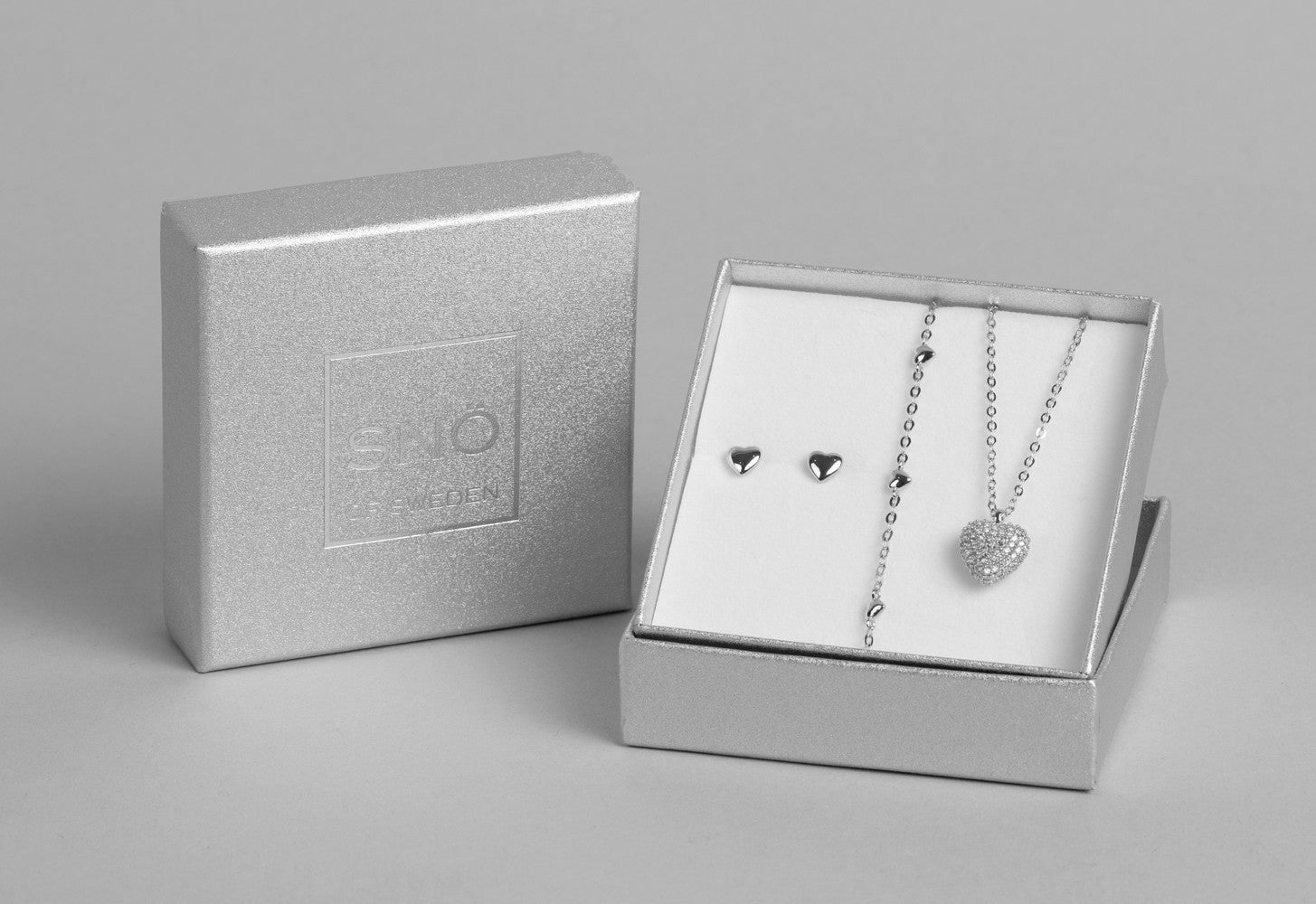 SNÖ of Sweden: Joy Christmas Set 7 - Sølvfarget