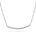 Collier-Halssmykke i Gult/Hvitt Gull (585), 0,20 ct TW/SI Diamanter – bilde 2 – Diamanthuset