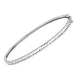 Armring i Hvitt Gull med Tot. 1.10ct TW/SI Diamanter