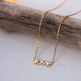 Love Smykke i Forgylt Sølv med Rosenkvarts - Pan Jewelry