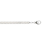 Panserarmbånd i 925 sølv, 4,3mm