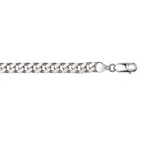 Panserarmbånd i 925 sølv, 6mm