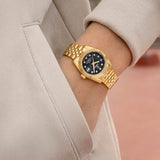 Swiss Made Festina Dameklokke 29mm m/ Safirglass, Perlemorskive og Zirkonia - F20089-3