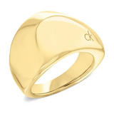 Calvin Klein Ring i Gullbelagt Stål