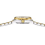 Swiss Made Festina Dameklokke 29mm m/ Safirglass, Perlemorskive og Stener - F20088-1