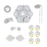 Bunadsølvpakke for Aust Agder bunad - Dame