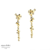 Aqua Dulce - Darling Rock Big Earstud - Forgylt Sølv (925)