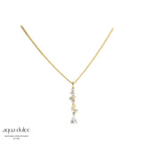 Aqua Dulce - Aura Necklace - Forgylt Sølv (925)