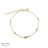 Aqua Dulce - Cappa Bracelet - Forgylt Sølv (925)