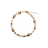 Aqua Dulce - Eira Pearl Bracelet - Forgylt Sølv (925)