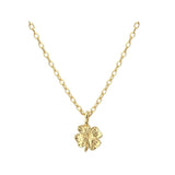 Aqua Dulce - Clover Necklace - Forgylt Sølv (925)