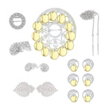 Bunadsølvpakke for Aust Agder bunad - Dame