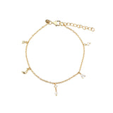 Aqua Dulce - Dreamlit Bracelet - Forgylt Sølv (925)