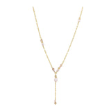 Aqua Dulce - Liora Necklace - Forgylt Sølv (925)