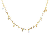 Aqua Dulce - Love Me More Necklace - Forgylt Sølv (925)