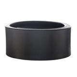 Skinnlist, svart – 5 cm