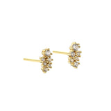 Aqua Dulce - New Aura Earstud - Forgylt Sølv (925)