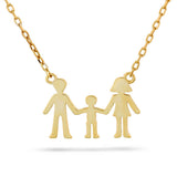 Familiesmykke i Forgylt Sølv, En Gutt - Pan Jewelry