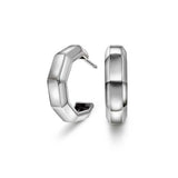 Stockholm Spark Øredobber i Sølv - Pan Jewelry Trend