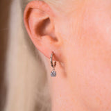 SF Spark Øreringer i Sølv med Zirkonia - Pan Jewelry
