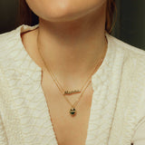 Mammasmykke med Zirkonia i Sølv - Pan Jewelry