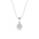 Diamantanheng i Hvitt/Gult Gull, 0,06 ct tw/si – Diamanthuset