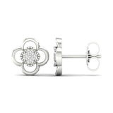 Diamanørepynt i Gult/Hvitt Gull, 0.06ct TWSi