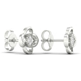 Diamanørepynt i Gult/Hvitt Gull, 0.06ct TWSi