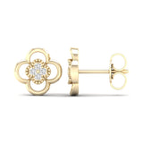Diamanørepynt i Gult/Hvitt Gull, 0.06ct TWSi