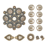 Bunadspakke til Telemarksbunad m/ Maljer - Vossasylv