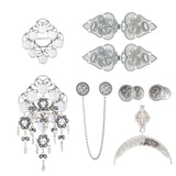 Oksidert Bunadsølvpakke til Nordland - Dame