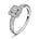 Diamantring i Hvitt/Gult Gull, 0,45 ct Diamanter – Diamanthuset