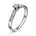 Diamantring i Hvitt/Gult Gull, 0,28 ct TW/SI Diamanter – Diamanthuset