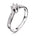 Diamantring i Gult/Hvitt Gull, 0,45 ct TW/SI Diamanter – bilde 2 – Diamanthuset
