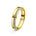 Amore giftering i gult/hvitt gull, 0,15 ct tw/si diamanter, 3.5mm – Diamanthuset