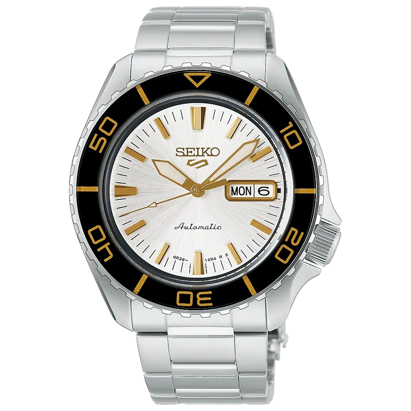 Seiko 5 Sports HDB004K1 herreklokke med hvit skive