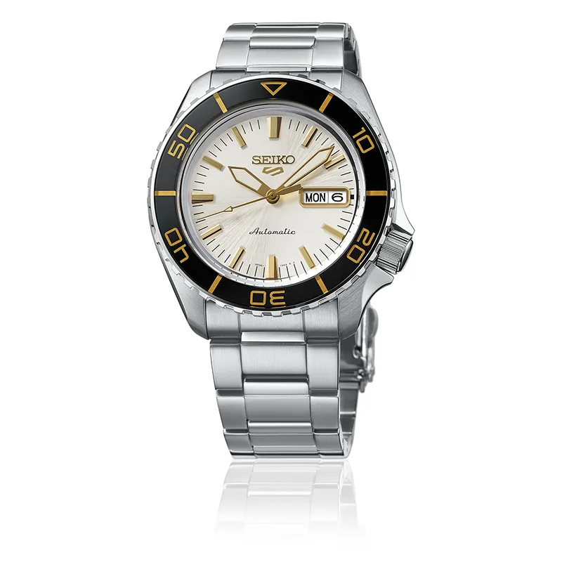 Seiko 5 Sports HDB004K1 herreklokke med hvit skive