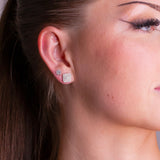 Diamantørepynt i Hvitt eller Gult Gull (585) Med 0.25ct TW/SI Diamanter