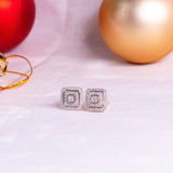 Diamantørepynt i Hvitt eller Gult Gull (585) Med 0.25ct TW/SI Diamanter