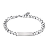 Lotus Style Armbånd i Rustfritt Stål, 6,8mm