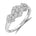Diamantring i Gult/Hvitt Gull (585) med 0,15 ct TW/SI Diamanter – bilde 10 – Diamanthuset