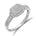 Diamantring i Hvitt/Gult Gull (585) med 0,15 ct TW/SI Diamanter – Diamanthuset
