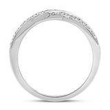 Diamantring i Gult eller Hvitt Gull (585) med 0.15ct TW/SI Diamanter