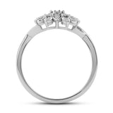 Diamantring i Gult eller Hvitt Gull (585) med 0.16ct TW/SI Diamanter