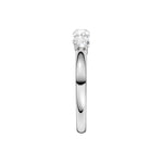 Lab-diamant alliansering 5 steiner 0,75 ct F/VS – 9K hvitt gull