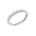 Lab-diamant alliansering pavé 0,75 ct F/VS – 9K hvitt gull