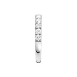 Lab-diamant alliansering pavé 0,75 ct F/VS – 9K hvitt gull