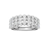 Lab-diamant bred cocktailring 2,00 ct F/VS – 9K hvitt gull